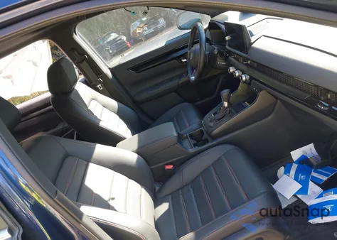 2025 Honda Cr-V Hybrid Sport Touring из США, поврежденный, VIN 7FARS6H93SE085982